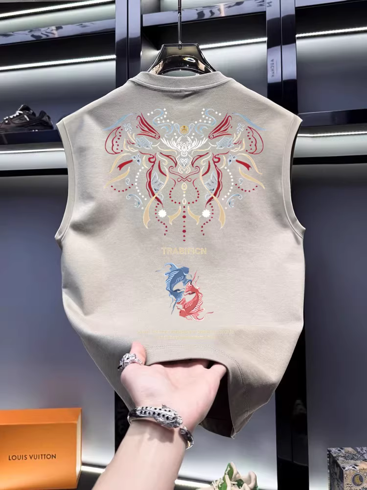 Áo gile đa năng, kiểu dáng độc đáo, chất liệu thoáng mát, không tay, mùa hè, hàng xuất khẩu, thanh lý kho.