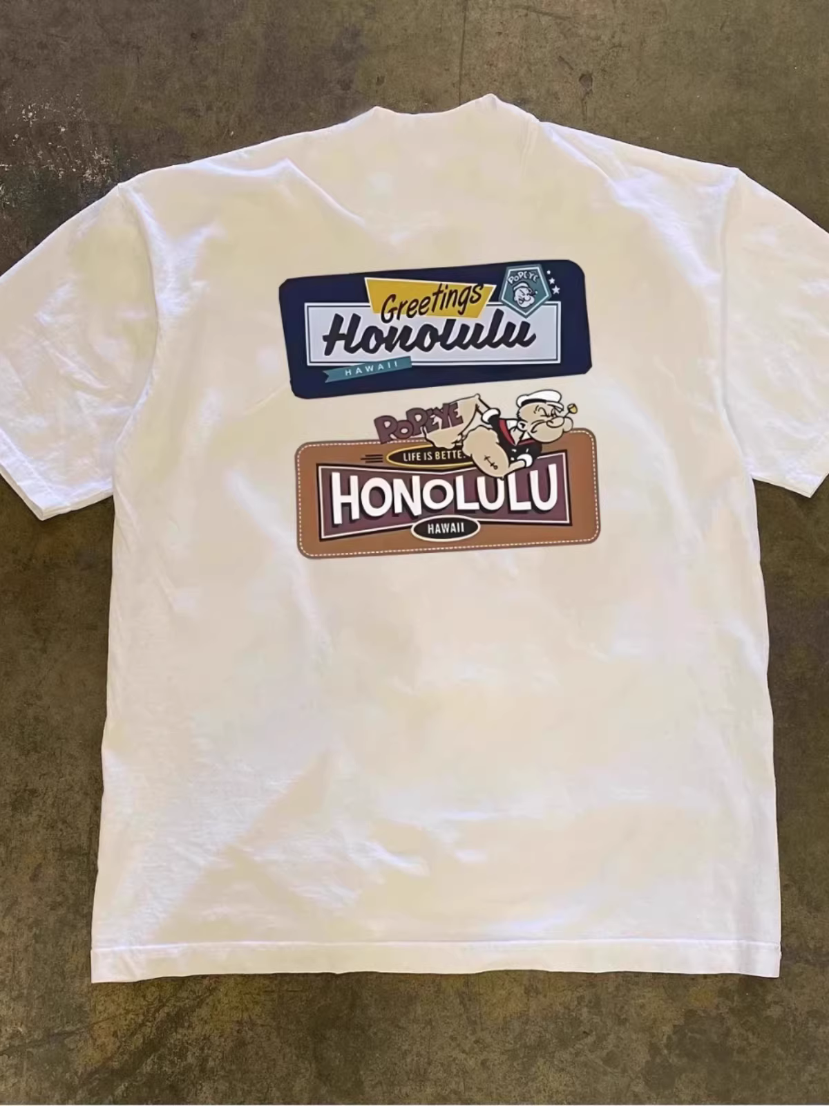 Đồ xuất khẩu dư thừa ~ Áo thun ngắn tay xuất khẩu, đã cắt mác, đã thu hồi, kiểu dáng rộng rãi, cổ tròn, thời trang phong cách ins mùa hè