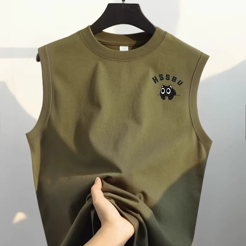 Outlet~ Hàng xuất khẩu thanh lý, áo vest thể thao đa năng mới đơn giản dành cho nam và nữ, phong cách ins.