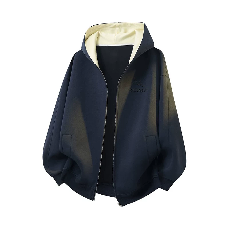 Cửa hàng~ Quầy hàng xuất khẩu hàng hiệu có tem cắt, giá hời cho áo cardigan mùa thu mới, áo hoodie độc đáo dành cho nam và nữ, kiểu dáng thời thượng.