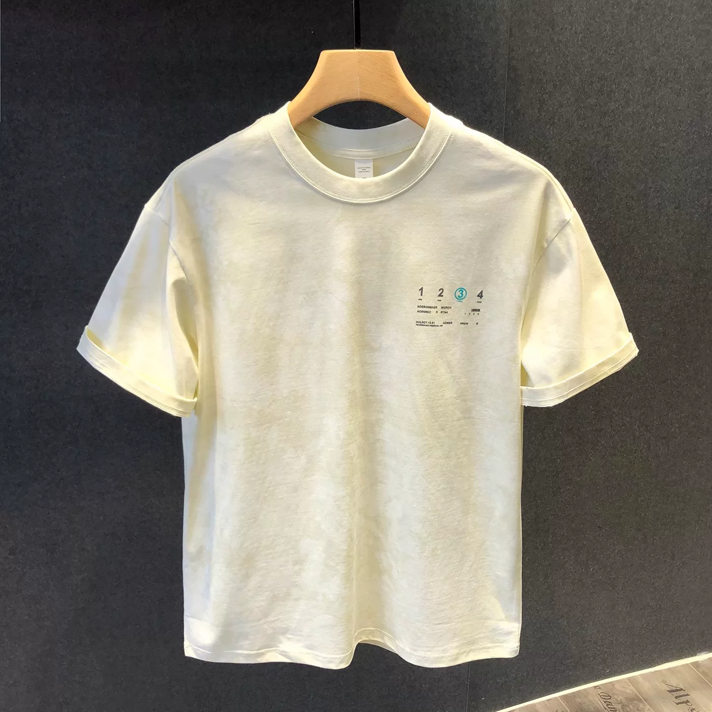 Outlet~ Hàng xuất khẩu thanh lý, giá hời phong cách cổ điển Hồng Kông, áo thun cotton nguyên chất mới dành cho nam và nữ mùa hè tay ngắn