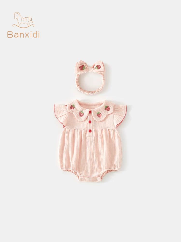 Quần áo trẻ em Bansidi, bộ đồ mùa hè, bộ liền thân sơ sinh, bộ đồ đầy tháng, bộ đồ trăm ngày, bộ đồ công chúa, bộ liền thân mùa hè, bộ đồ bò cho bé.