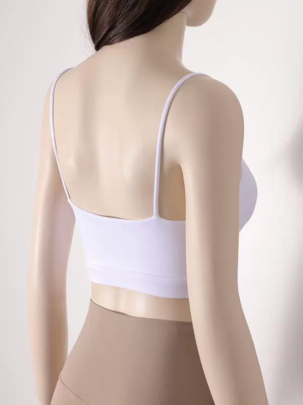 Áo ngực thể thao Pilates chuyên nghiệp có thiết kế lưng mỏng, có đệm ngực, chống sốc, áo ngực thể thao mùa hè dành cho nữ, áo tập yoga, áo ba lỗ.