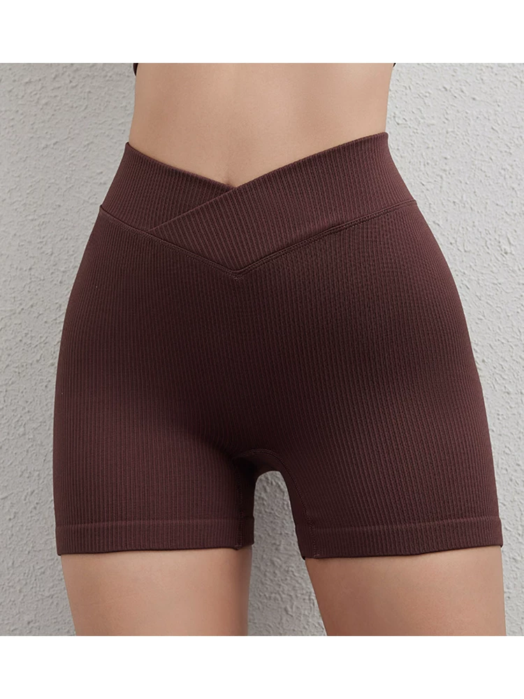 Quần short thể thao ôm sát, chất liệu mịn màng, không đường may của Jiumai Yipin dành cho nữ, quần short tập gym nâng mông, tập yoga, chạy bộ, tập thể dục.