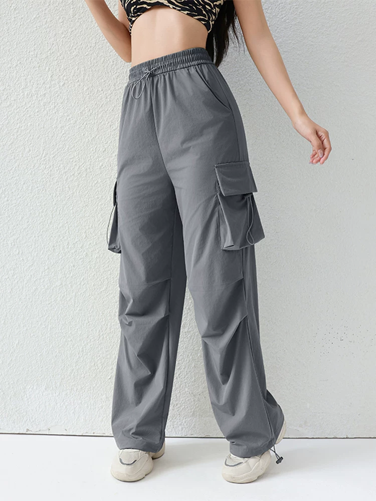 Quần cargo có túi, nhanh khô dành cho nữ, mẫu mới thu/đông 2026, thích hợp cho đi bộ đường dài, chạy bộ, tập Pilates, thể dục, quần softshell dã ngoại.