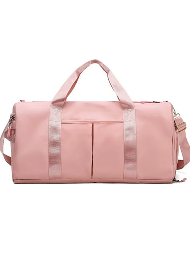 Túi tập thể dục dành cho người nổi tiếng trên mạng dành cho nữ, sức chứa lớn, ngăn khô và ướt, tập luyện di động, bơi lội, cất giữ đồ, thể thao ngoài trời, du lịch, túi tập yoga