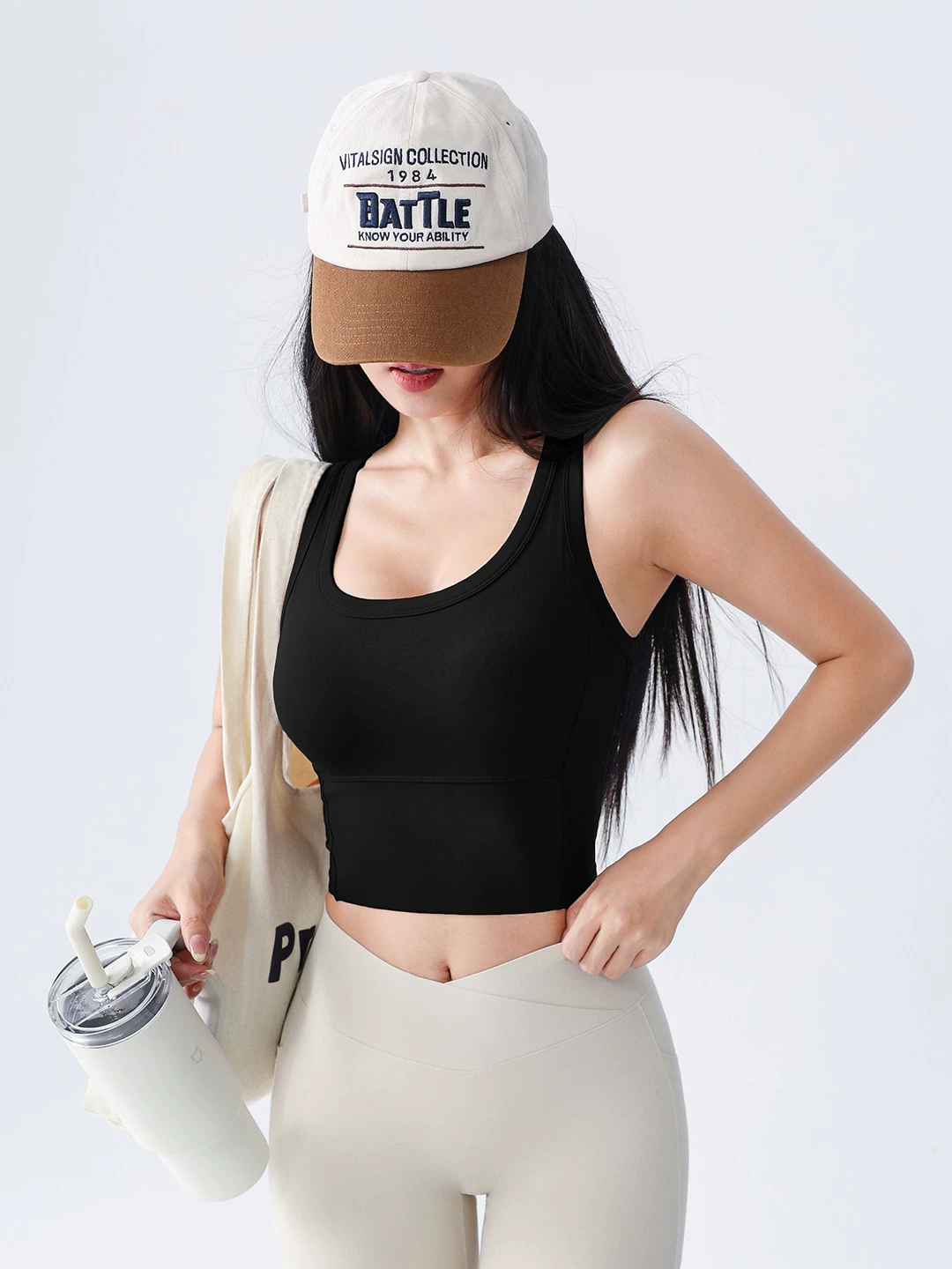 Áo ngực thể thao Mỹ dành cho nữ, mẫu mới, chống sốc, nâng đỡ và định hình ngực hai bên, áo ngực tập gym, áo ngực tập luyện và chạy bộ liền thân.