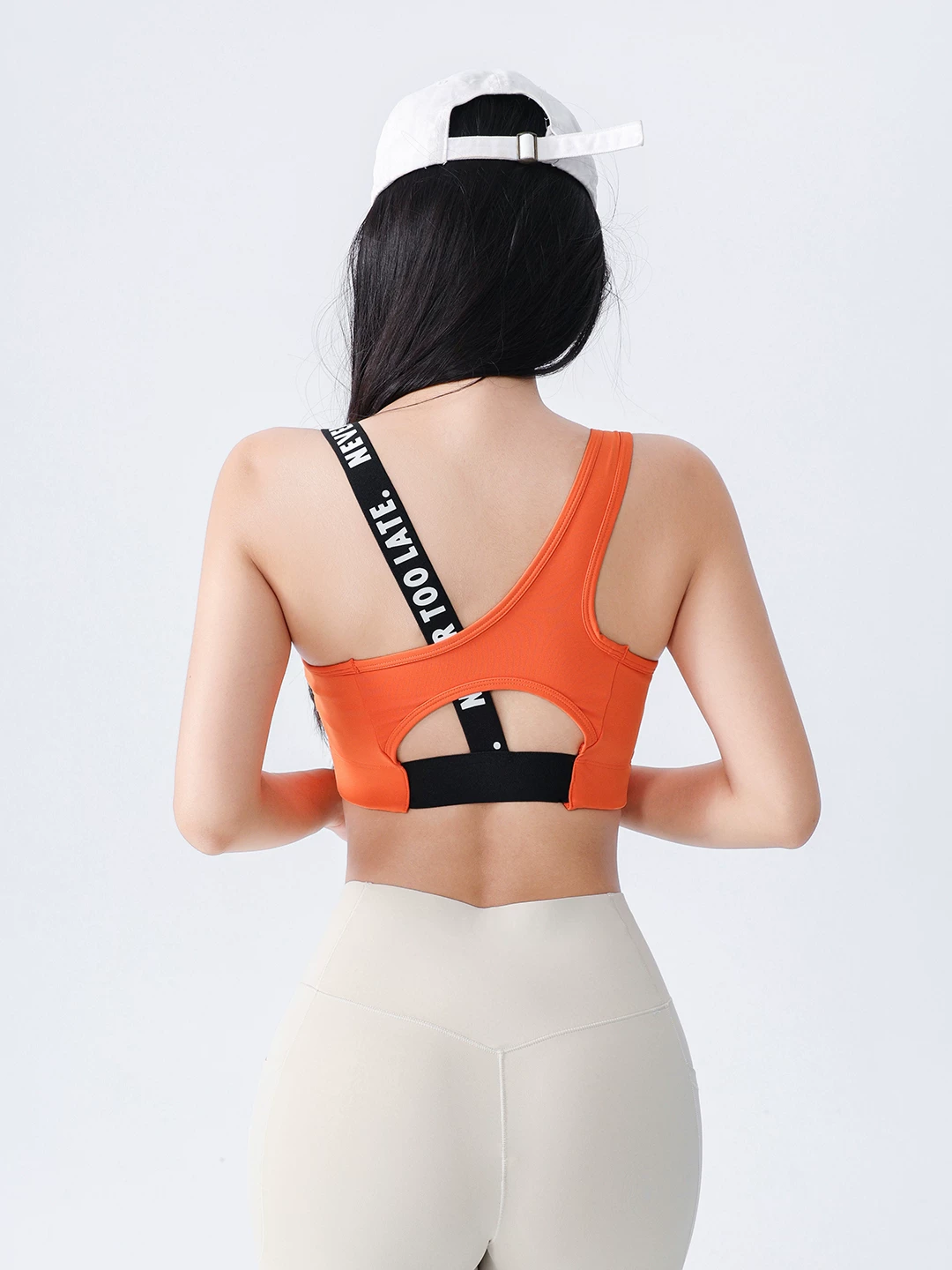 Áo vest thể thao tập luyện dành cho nữ, áo khoác ngoài bó sát mùa hè, tạo cảm giác thoải mái, lưng đẹp, màu sắc tương phản, áo ngực tập yoga thoáng khí.