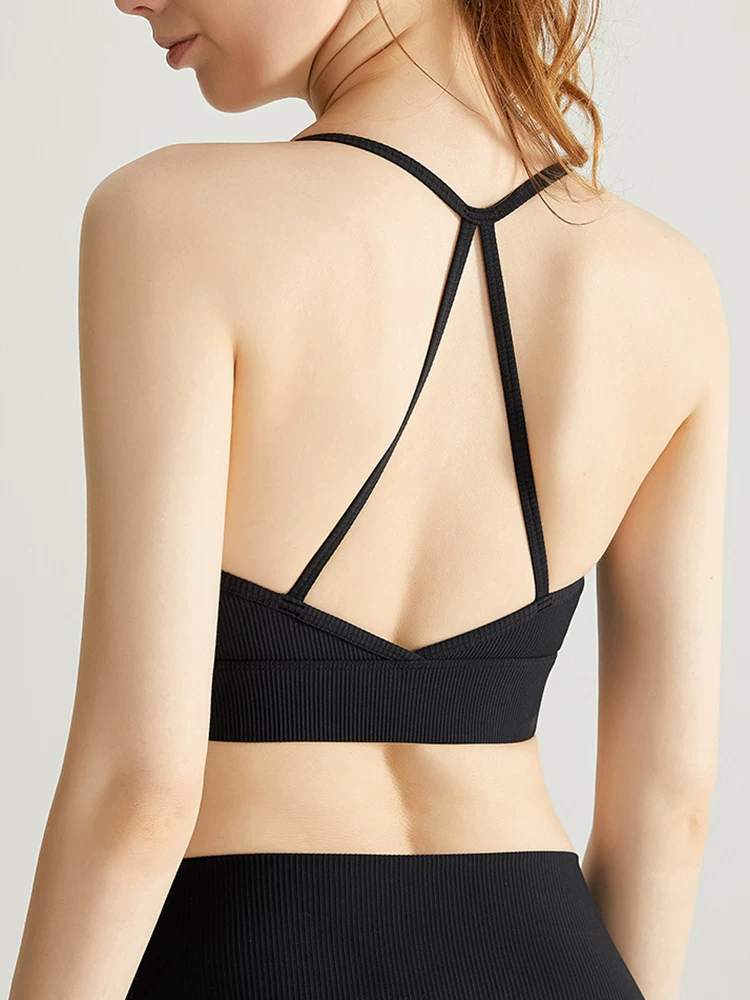 Áo ngực thể thao nữ kiểu mới 2026 với thiết kế lưng đẹp, chống sốc, nâng đỡ, áo ngực dây mảnh tập yoga, thể dục, có thể mặc như áo khoác ngoài.