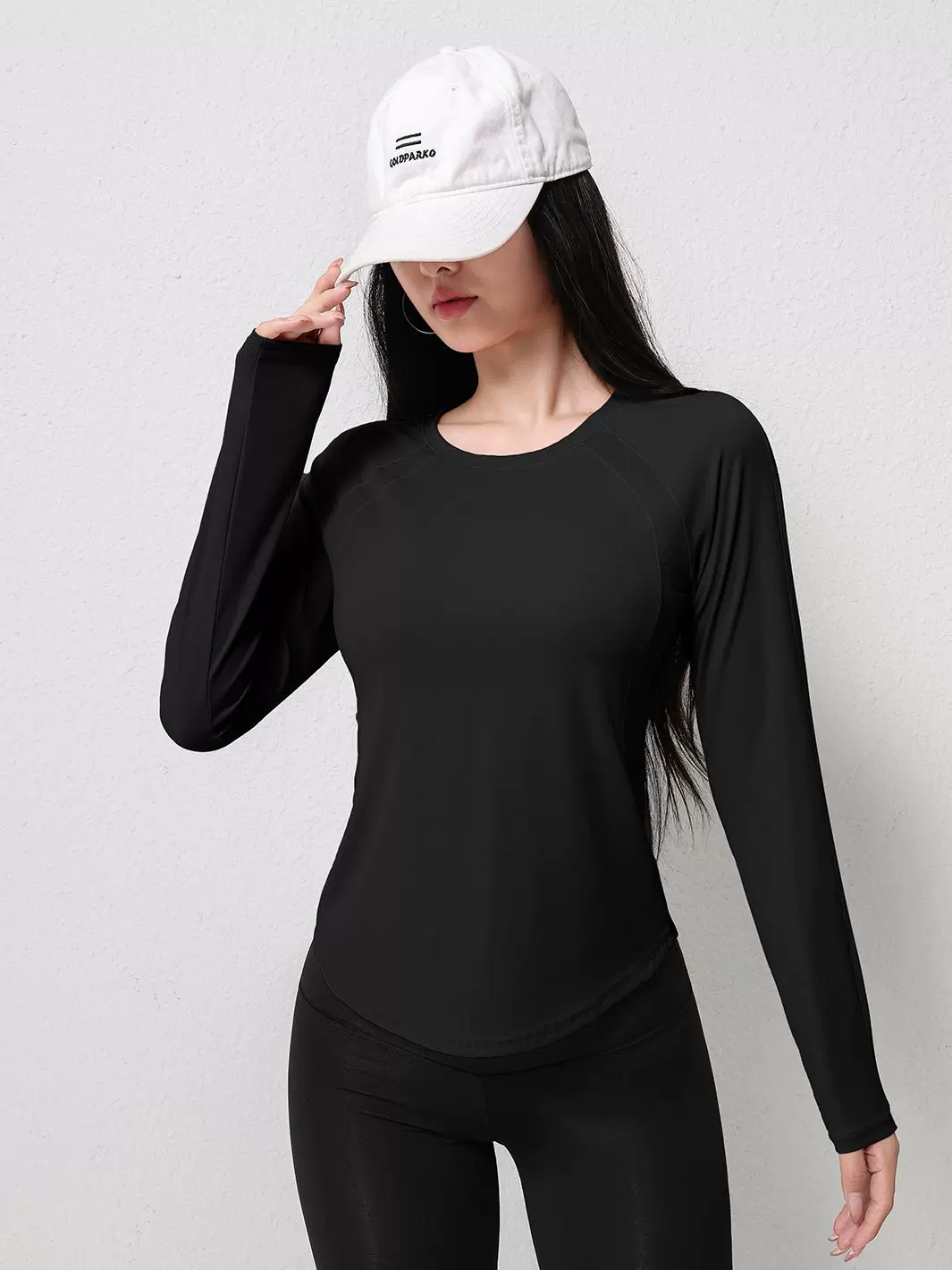 Áo thể thao rộng rãi, nhanh khô dành cho nữ, áo phông dài tay, quần áo tập yoga, quần áo tập thể dục chạy bộ thoáng khí, quần áo tập thể dục giảm béo mùa xuân thu