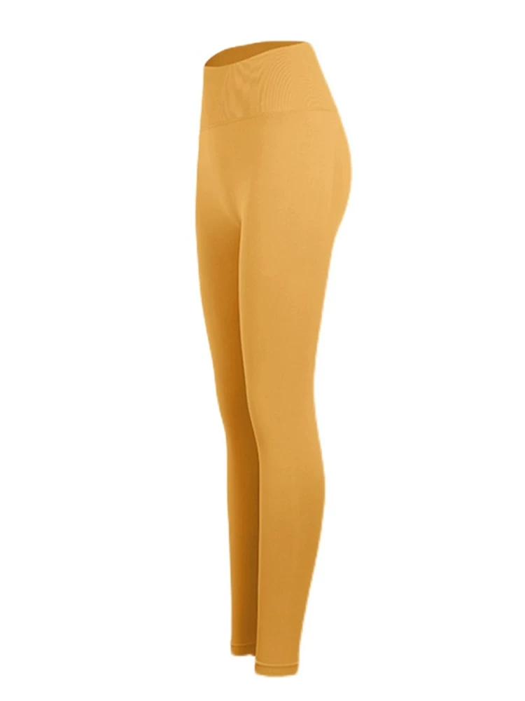 Quần tập yoga Peach cạp cao, nâng mông, kiểm soát vùng bụng dành cho nữ, trang phục tập yoga màu sắc tươi sáng, quần thể thao bó sát, quần tập gym gợi cảm.