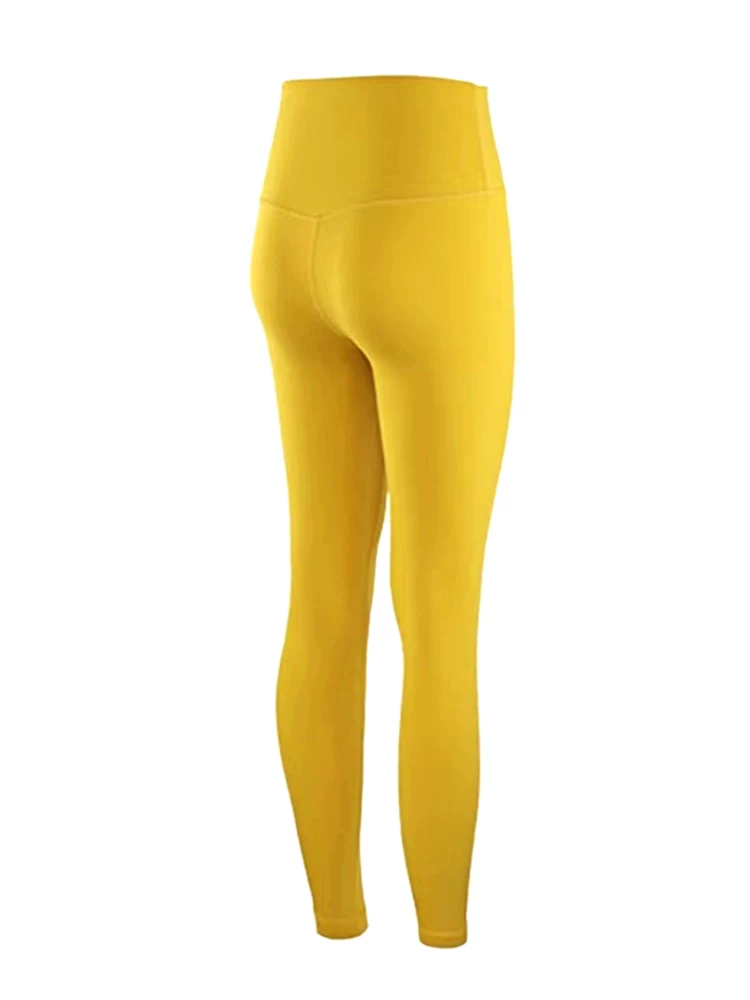 Quần legging thể thao cạp cao dành cho nữ Jiumai Yipin, quần chạy bộ mỏng, nâng mông, nhanh khô, quần yoga thoáng khí.