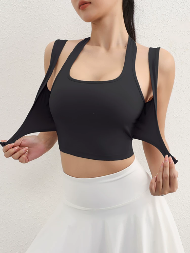 Áo ngực thể thao Jiumai Yipin giúp chỉnh sửa ngực nở hai bên, áo tập yoga chống chảy xệ chuyên nghiệp, áo ngực chống sốc, phổ biến trực tuyến.