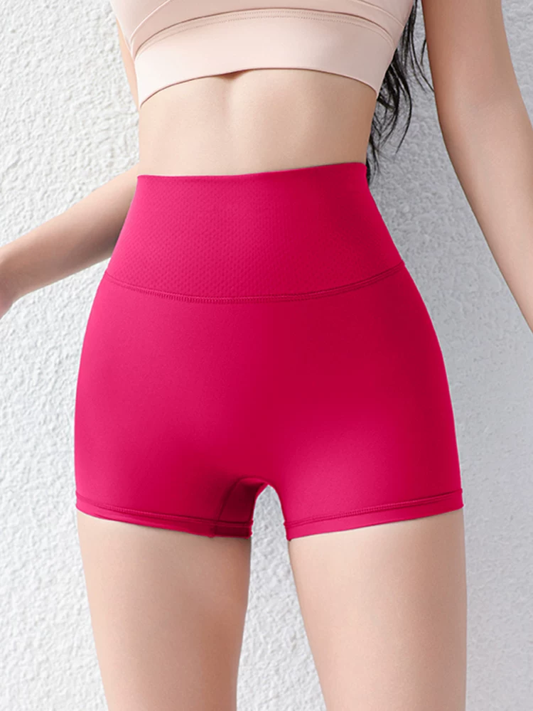 Quần short tập yoga kiểu mới dành cho nữ, liền mạch và thoải mái, quần short thể thao ôm sát, quần tập yoga mùa xuân hè.