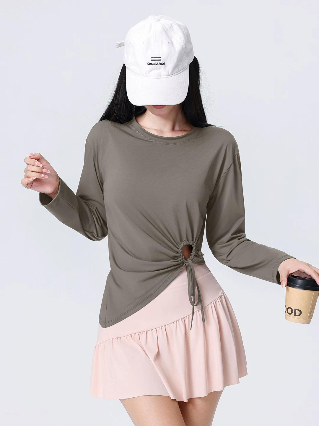 Quần áo tập yoga rộng rãi cho nữ 2026, áo thể thao mới, áo thun dài tay, áo khoác tập luyện, quần áo tập Pilates