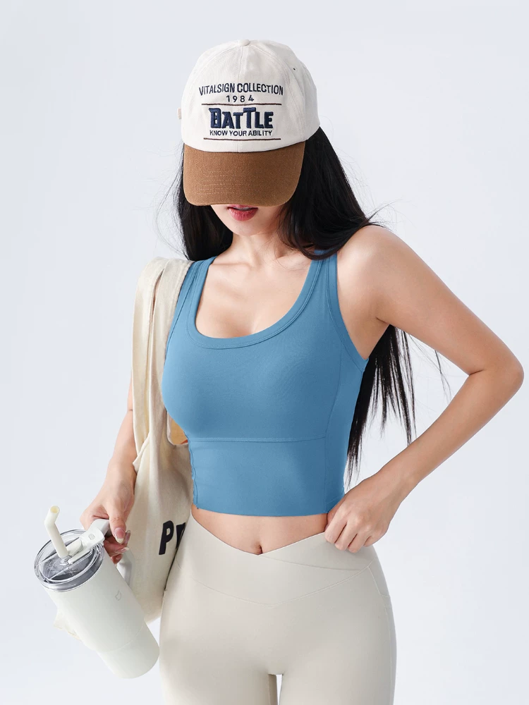 Jiumai Yipin áo ngực thể thao tập thể dục cường độ cao áo ngực thể thao đa năng chạy bộ tập yoga mặc áo ngực mới