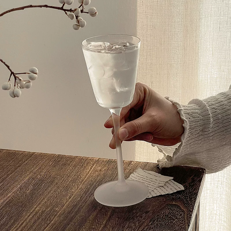 Ly thủy tinh mỏng kiểu Nhật Kimura, ly thủy tinh nhẹ, ly pha chế cocktail tại nhà, ly cocktail sâm banh hơi say