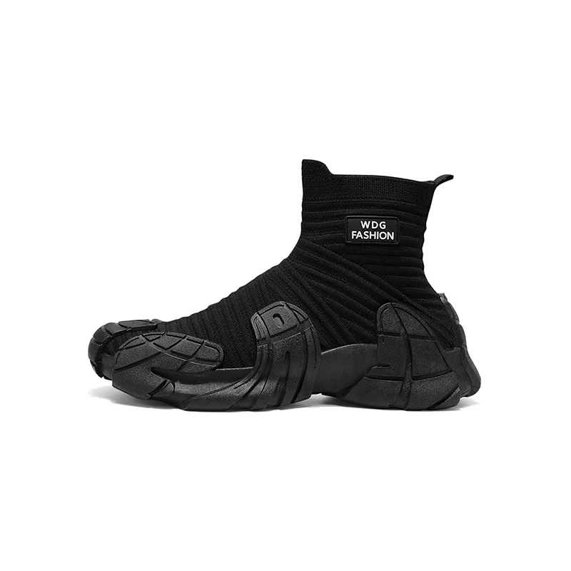 【Ngầu và sành điệu】Giày cao cổ phong cách Mecha mới mùa xuân 2026 của CollinKnox dành cho nam, Giày thời trang Flyknit hợp thời trang.