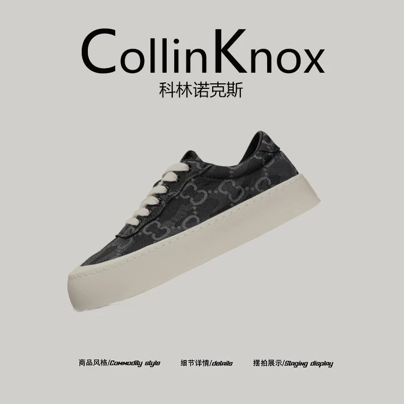 [Nâng cấp chất lượng] Giày vải nam CollinKnox 2026 mới mùa xuân, giày thường ngày thoáng khí được ưa chuộng