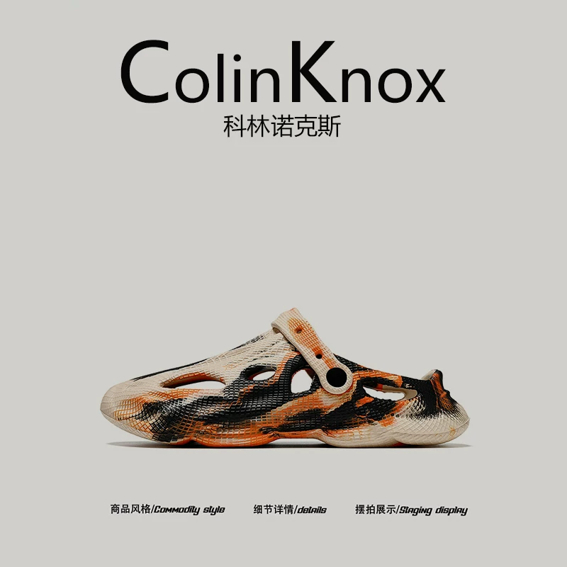 【Sản phẩm thời trang đường phố hợp thời trang】CollinKnox 2025 Dép thể thao đi biển hợp thời trang dành cho nam giới phong cách mới mùa hè 2025
