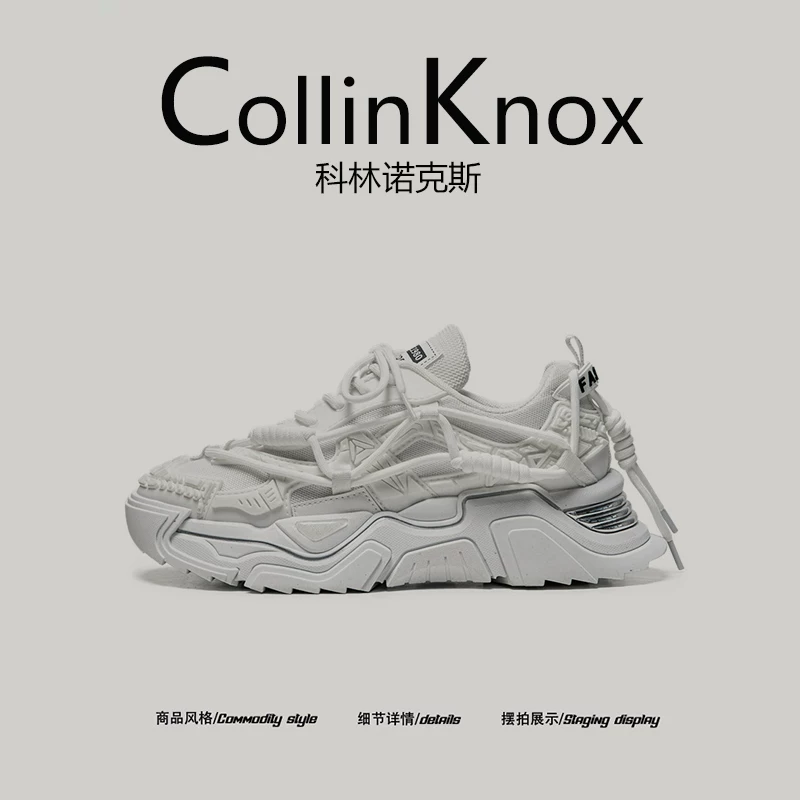 【Sản phẩm mới hợp xu hướng】Giày thể thao đế dày CollinKnox 2026 dành cho nam giới mùa xuân mới