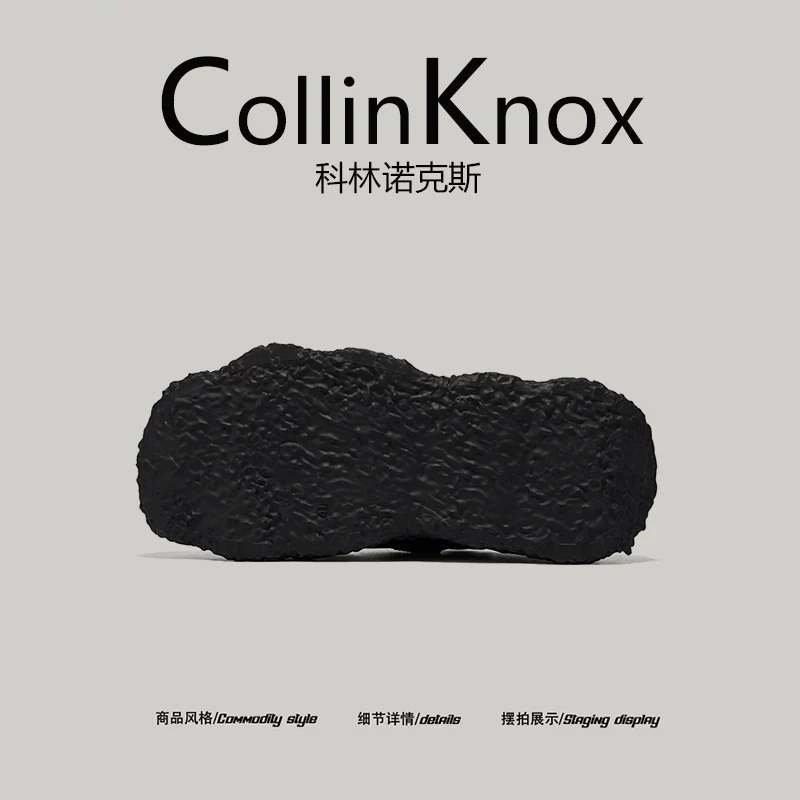 【Chất lượng ngoại thương】CollinKnox 2026 Giày thể thao nam mới được ưa chuộng mùa xuân 2026 Giày đế dày tăng chiều cao hợp thời trang