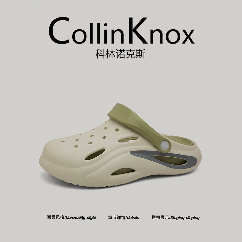 [Chất lượng cao và chống trơn trượt] Dép và sandal nam CollinKnox 2025 mới mùa hè, thời trang và đa năng