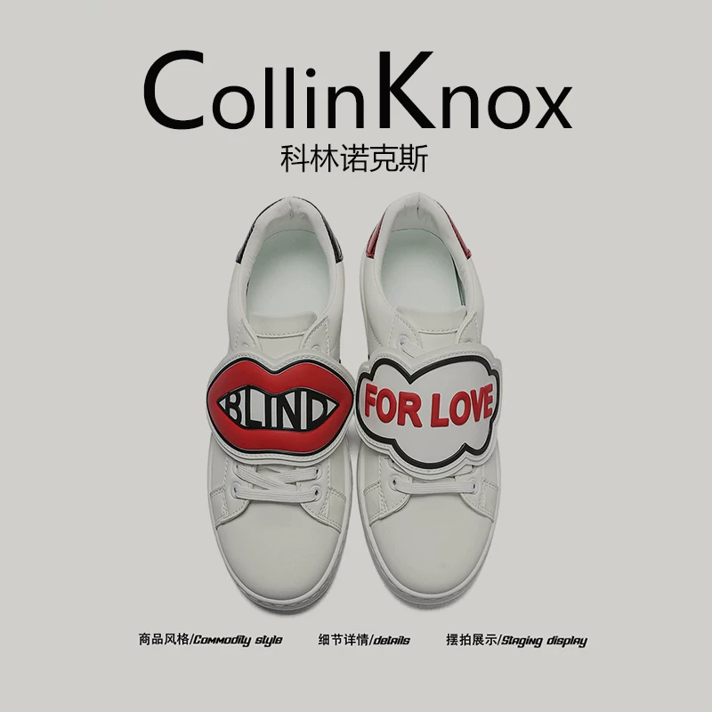 [Chất lượng thương mại quốc tế] Giày nam thời trang CollinKnox Xuân 2026, giày thể thao da cá tính