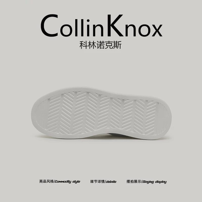 [Thường ngày và đa năng] Giày thể thao kiểu dáng đơn giản CollinKnox2025 mới dành cho nam giới, giày nam công sở sang trọng nhẹ nhàng