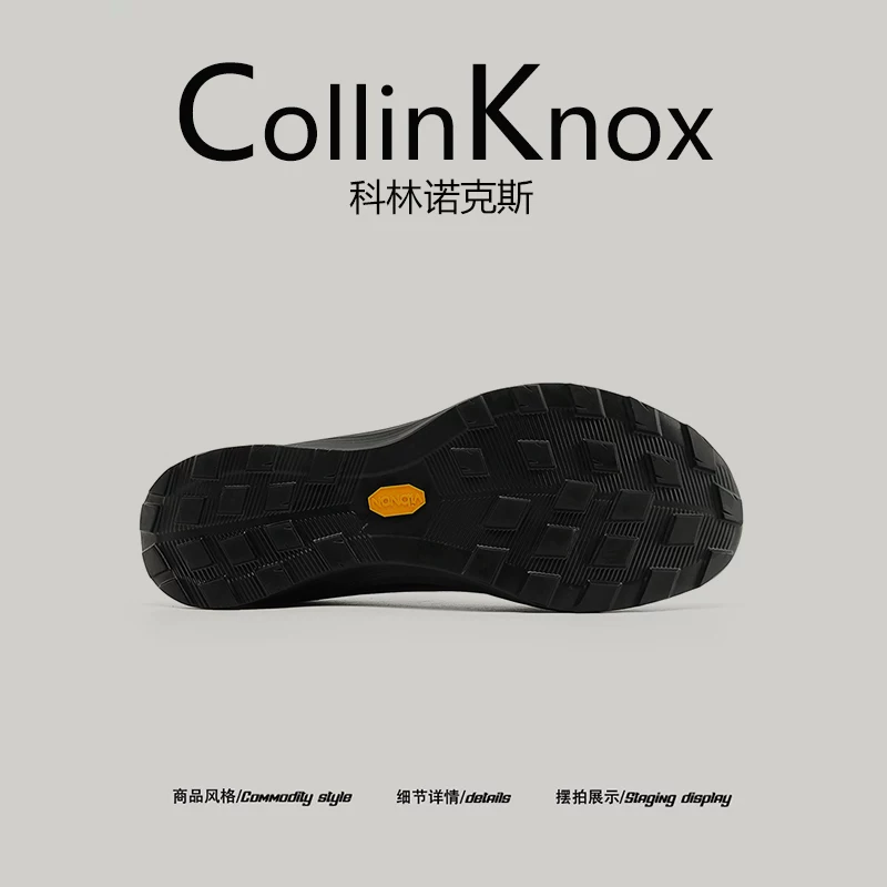 [Chất lượng cao cấp] Giày thể thao mùa thu mới CollinKnox2025, giày đi bộ ngoài trời nhẹ nhàng phong cách Mỹ thời thượng dành cho nam giới