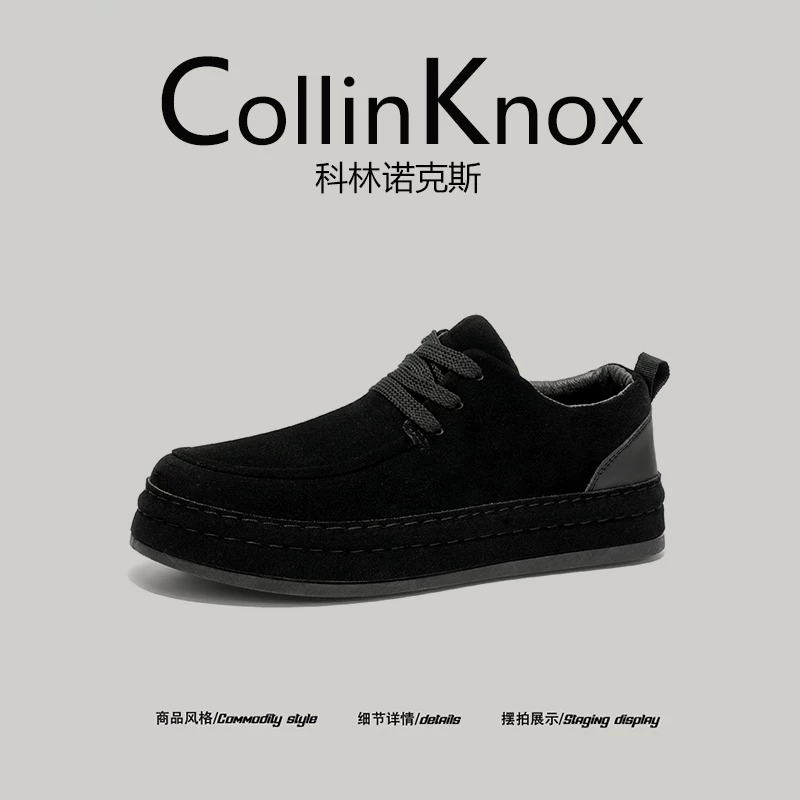 [Khuyến nghị phổ biến] Giày thể thao nam thông thường CollinKnox 2025 mùa thu mới Giày nam đế dày thoải mái