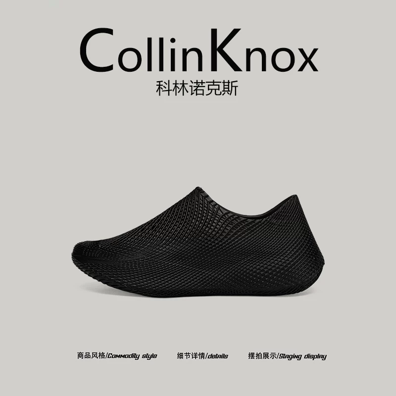 【Phong cách hợp thời trang】Giày Clog mới mùa hè 2026 của CollinKnox dành cho nam, Giày đầu bếp, Dép chống thấm nước và chống dầu.