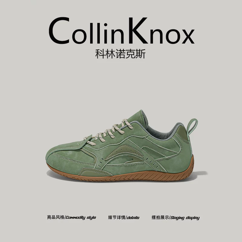 【Bảng màu tươi tắn】Giày tập luyện kiểu cổ điển mới của CollinKnox 2026 dành cho nam giới Giày đua xe Niche nguyên bản