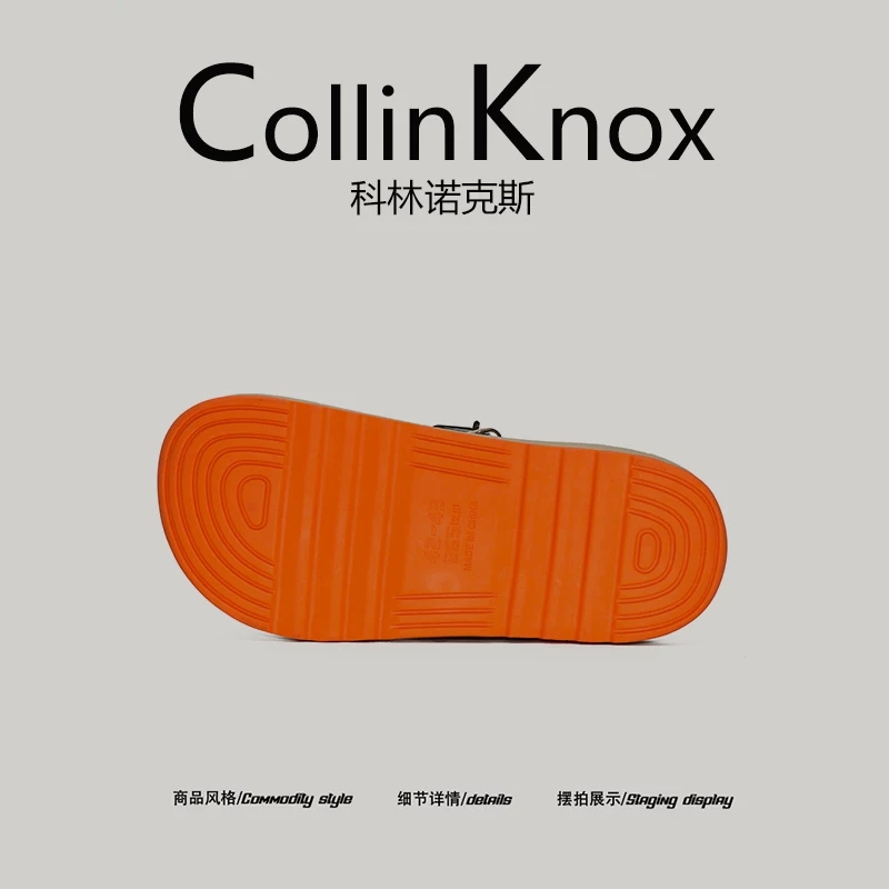 [Siêu nhẹ và chống trơn trượt] Dép nam CollinKnox 2026 mùa hè mới mang cảm giác như đi trên mây, giày nữ thời trang.