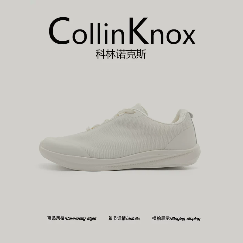 [Hàng hóa chất lượng] CollinKnox 2026 Giày chạy bộ nam mới mùa xuân cỡ lớn Giày đi bộ thoáng khí