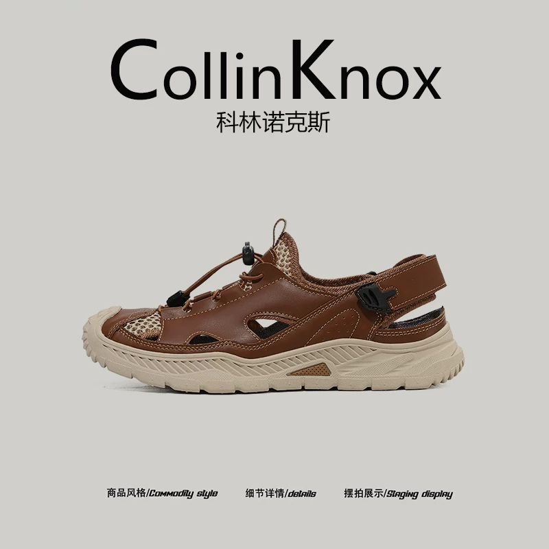 [Đa năng lội nước] Dép mùa hè mới CollinKnox 2026 dành cho nam, giày đi bộ đường dài chống trượt ngoài trời cỡ lớn