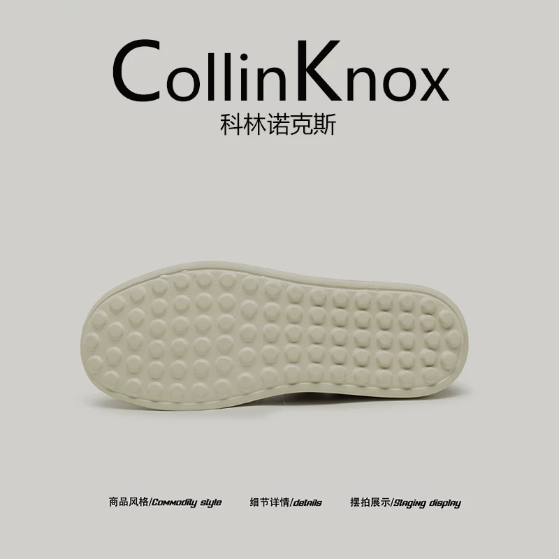 [Dễ mang và bền bỉ] Dép nam mùa hè mới CollinKnox 2026 có đế cao su và nhựa, dép nửa gót nhẹ nhàng
