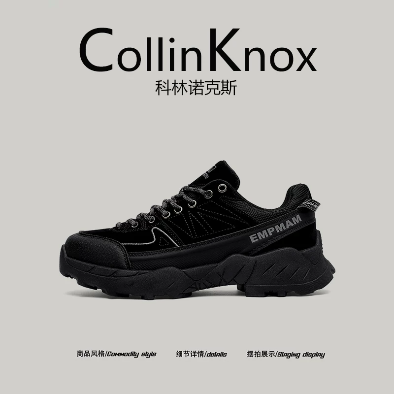 [Phong cách đường phố đa năng] Giày đi bộ đường dài nam CollinKnox Xuân 2026 Giày đi bộ đường dài ngoài trời nhẹ