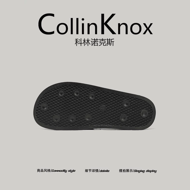 [Phong cách xu hướng mùa hè] CollinKnox2025 giày đi biển đính kim cương thời trang mùa hè mới dành cho nam giới của thương hiệu CollinKnox2025