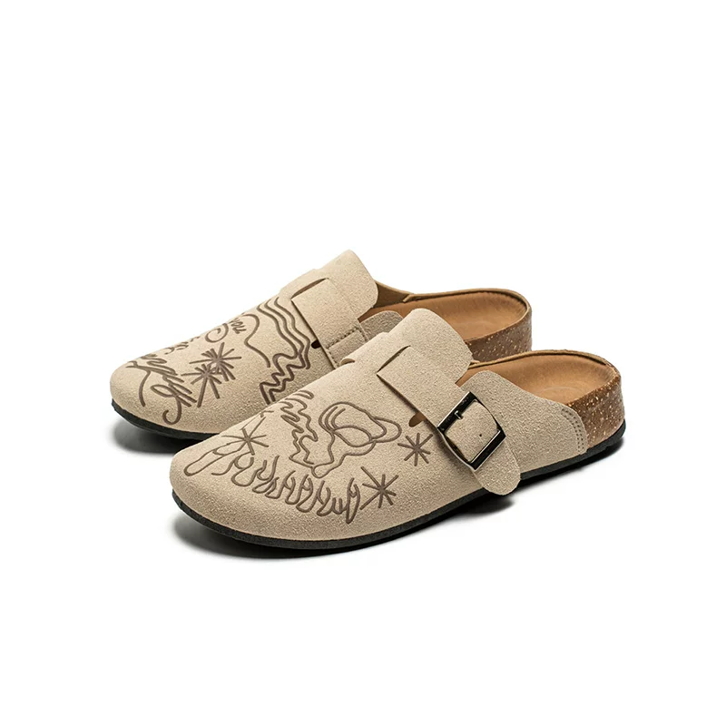 [Người sành điệu đều mang nó] Giày Birkenstock nam mùa hè mới của CollinKnox 2026, giày đế nút chai dành cho nam giới đi làm