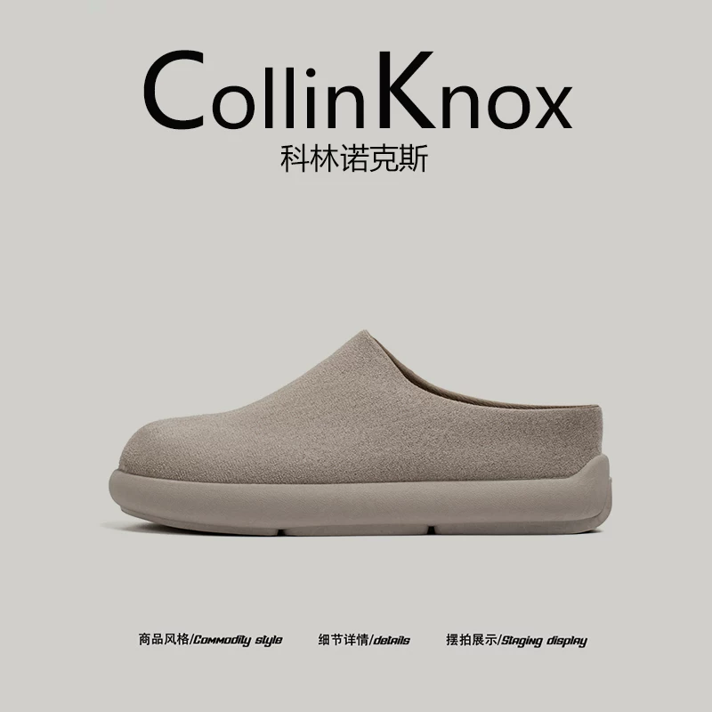 【Đa năng khi sử dụng ngoài trời】Giày kiểu Birkenstock dành cho nam giới mới của CollinKnox 2026 Giày thể thao mũi to kiểu khoai tây nhỏ.