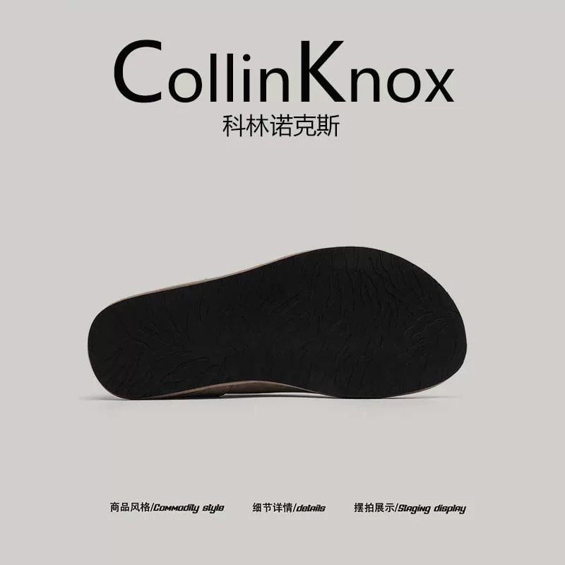 【Đơn giản và phong cách】Giày lười mới mùa hè 2026 của CollinKnox dành cho nam và nữ, giày kiểu Birkenstock nhẹ.