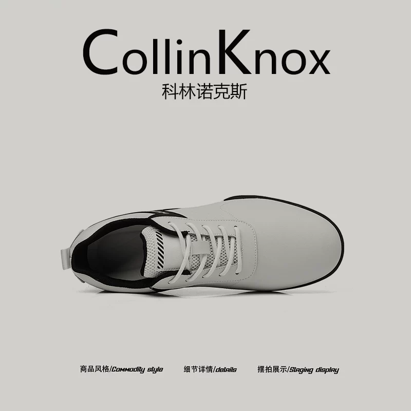 [Da thật cao cấp] Giày thể thao nam CollinKnox 2026 mới mùa xuân, giày thể thao đế mỏng chống trượt