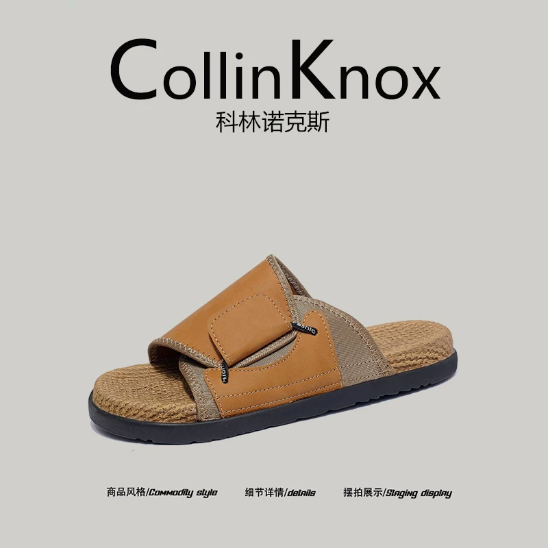 [Kỳ nghỉ hè] Dép Birkenstock kiểu hè mới CollinKnox2025 dành cho nam, dép nút chai unisex