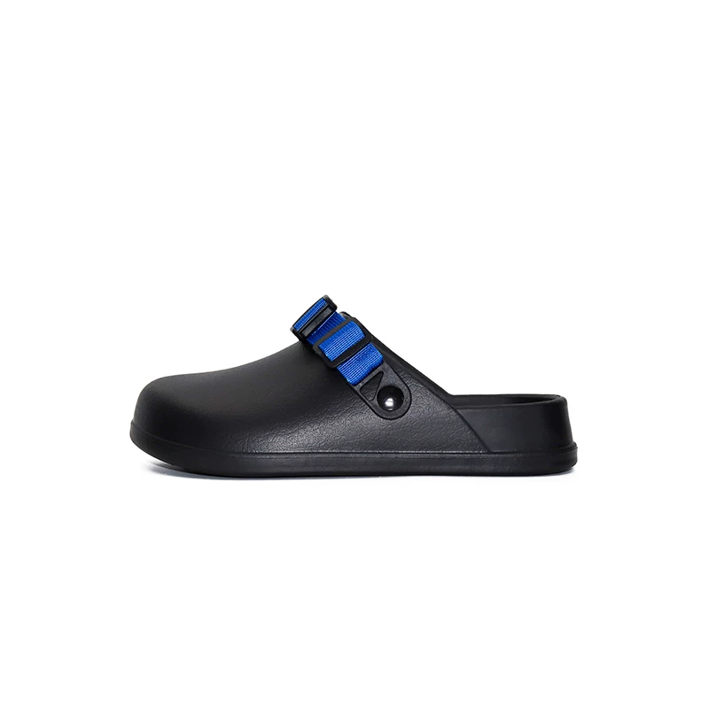 [Du lịch mùa hè] Dép Birkenstock dành cho cặp đôi phong cách mùa hè mới của CollinKnox 2026 Dép bít mũi màu đen