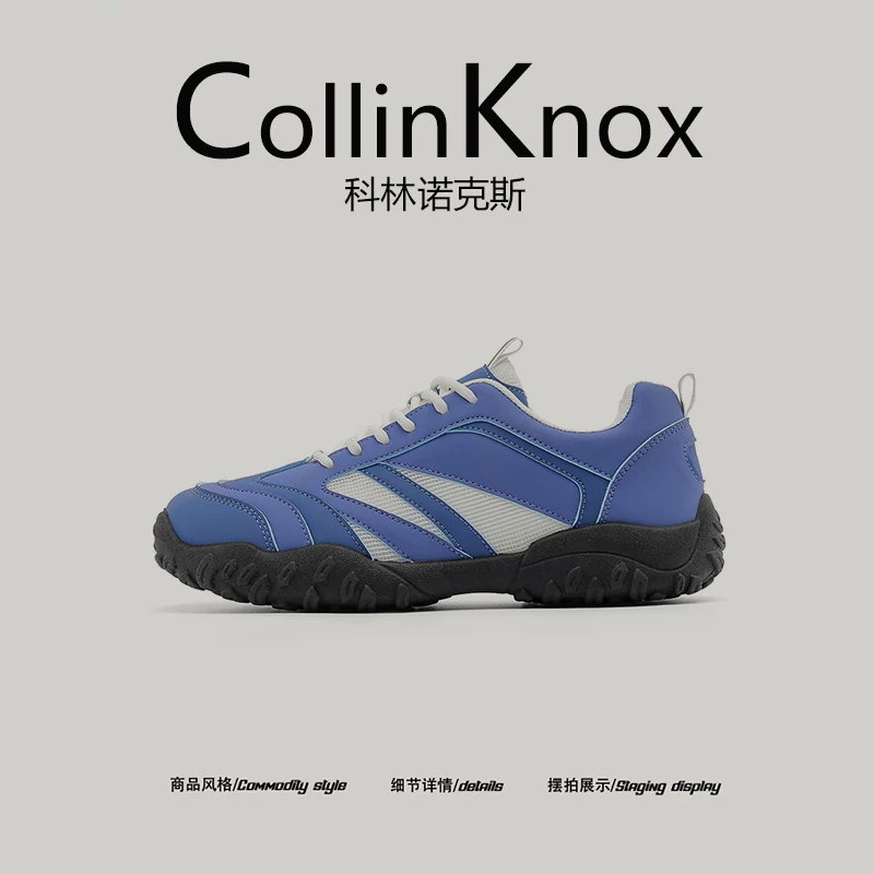 【Trendy ins】CollinKnox2025 giày tập luyện ngoài trời mùa thu mới dành cho nam, giày thể thao đi bộ đường dài và giày đua