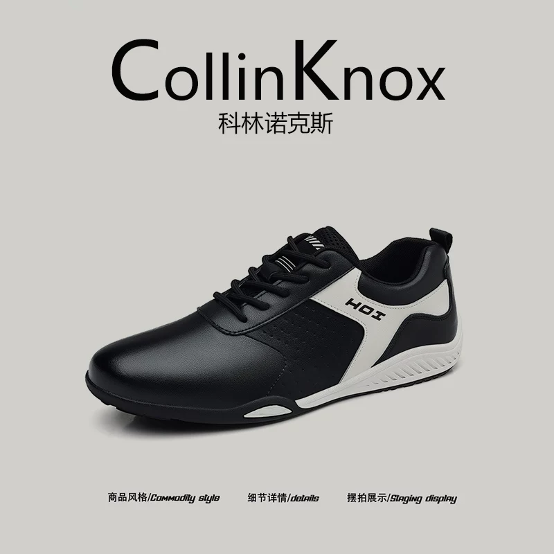 [Da thật cao cấp] Giày thể thao nam CollinKnox 2026 mới mùa xuân, giày thể thao đế mỏng chống trượt