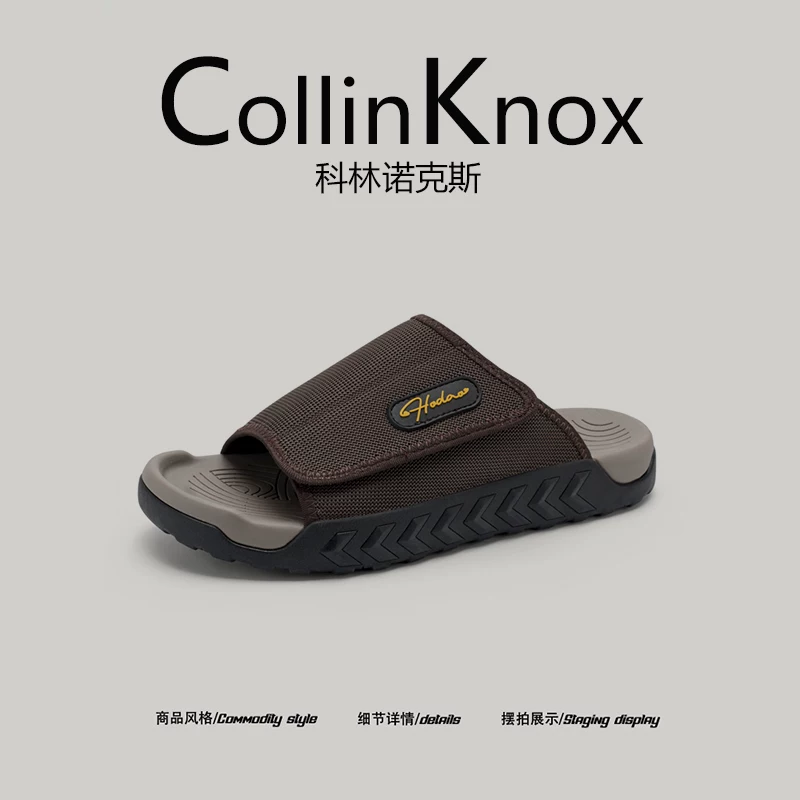 [Đa năng hàng ngày] Dép đi biển mùa hè mới CollinKnox 2026 dành cho nam, dép xỏ ngón thời trang chống trơn trượt