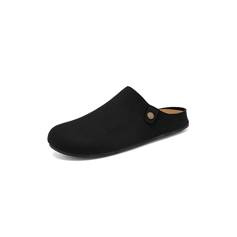 【Tối giản và đa năng】Dép nam CollinKnox 2026 mùa hè mới, giày Birkenstock kiểu Hàn Quốc trơn.