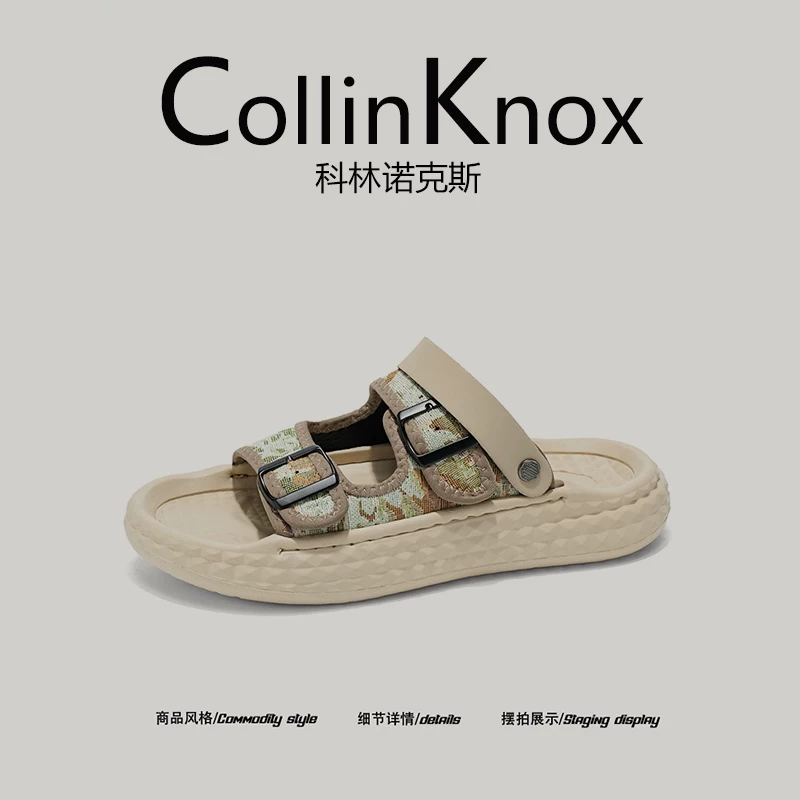 [Người bạn đồng hành hoàn hảo trong chuyến đi] Giày Birkenstock đế dày đa năng dành cho nam giới theo phong cách mùa hè mới của CollinKnox 2025 dành cho những chuyến đi chơi